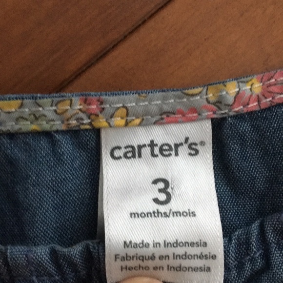 Baby girl one piece jean outfit - Picture 3 of 5